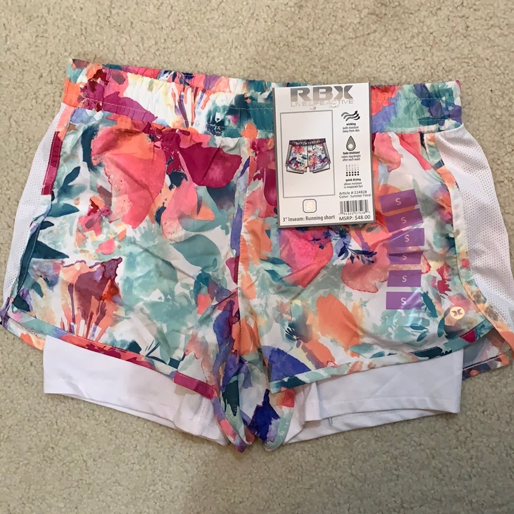 NWT RBX  shorts (good for running)